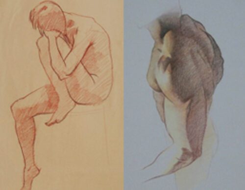 Norman Choo - Drawing Adult Workshop at Oakville Art Society.