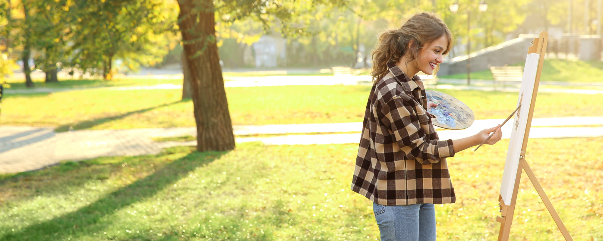 Members Plein Air - Create Art Outdoors, Plein air painting at Oakville Art Society