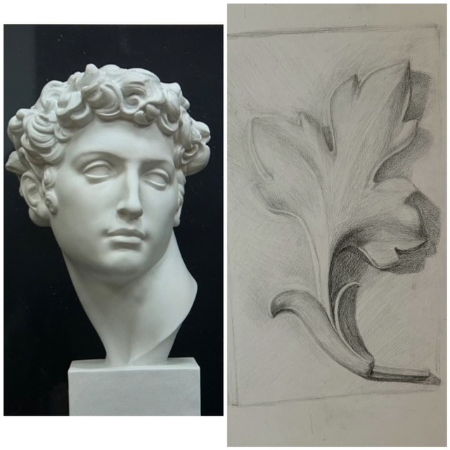 *WINTER* Life Drawing (pencil / charcoal) with Tritan Braho (Monday afternoons) 1-4 pm (4 weeks) Jan.5-26 (Level 2)