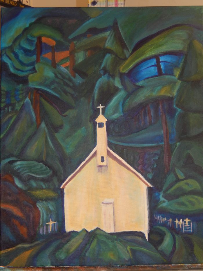Fun with the Group of Seven (acrylic/oil) Thursdays (1-4 pm) Sue DelBianco (Level 1+) 8 Weeks (March 27-May 15) - Image 5
