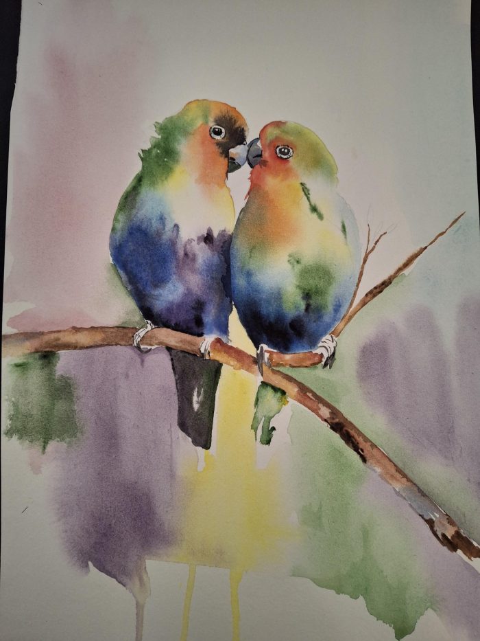 S1-221-4A *Watercolour for Beginners (Thursdays 6:30-9pm) 8 Weeks (March 27 - May 15)  Diane McEntee (Level 1) - Image 4