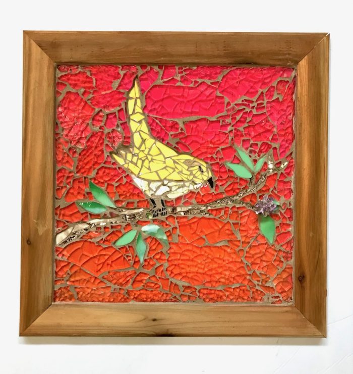 Mosaic Birds (TBA) MATERIALS INCLUDED (Elena Martoglio) level 1 (4 weeks) dates coming soon
