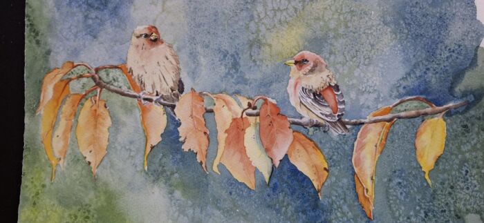 Summer Adult Studio *Watercolour only BETTER* (mixed media) Diane McEntee (Aug.18-21) *4 afternoons* 1-4 pm (all levels) - Image 5