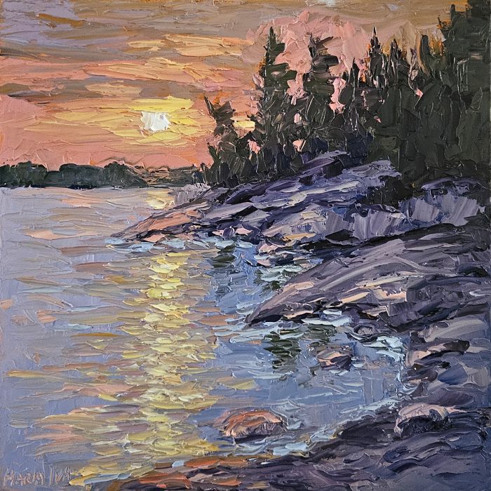Impressionistic Landscape with Water in Oil (palette knife) Sun. June 15 (10am-3pm) Studio One - Image 5