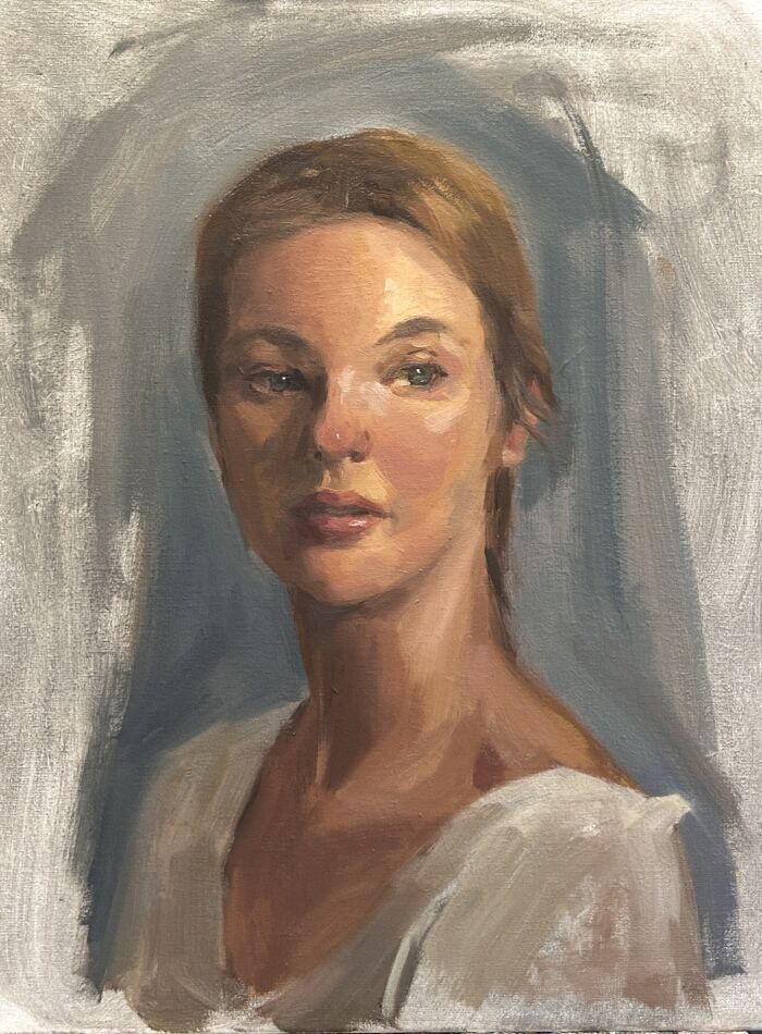 Portrait Mentoring (oil or acrylic) Thursdays 6:30-9:30 pm (Connie Lee) level 1+ (4 weeks) May 29-June 19