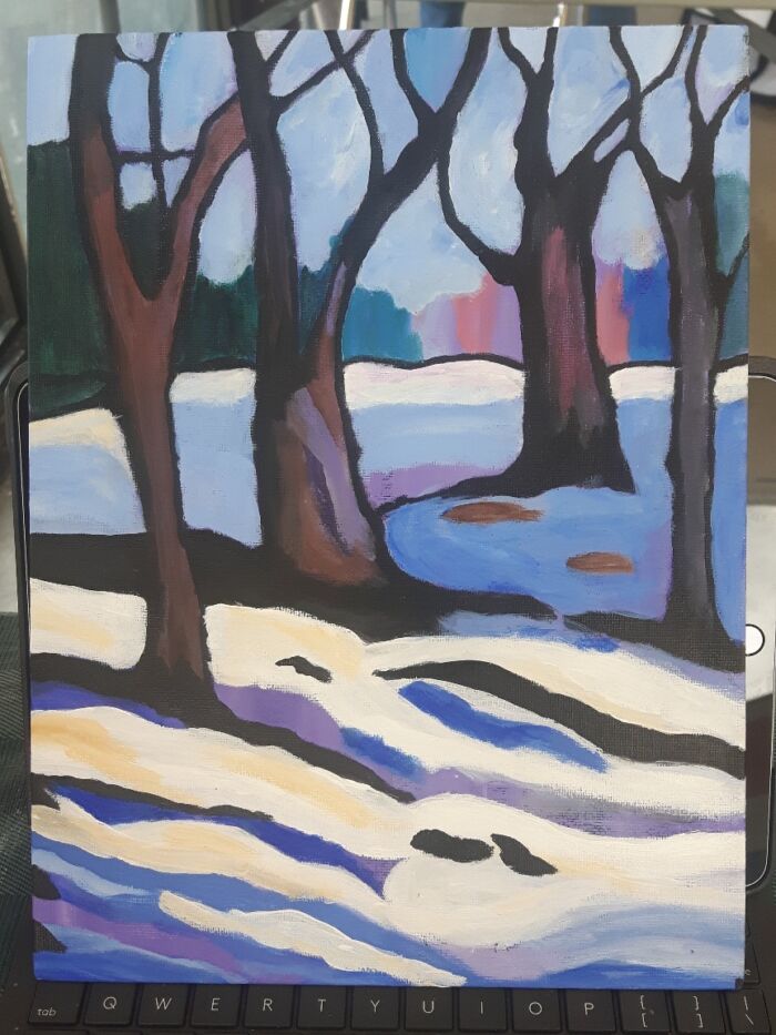 More Fun with the Group of Seven (acrylic/oil) Thursdays (1-4 pm) Sue DelBianco (Level 1+) 4 Weeks (May 29- June 19) - Image 7