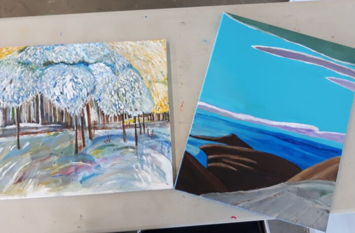 More Fun with the Group of Seven (acrylic/oil) Thursdays (1-4 pm) Sue DelBianco (Level 1+) 4 Weeks (May 29- June 19)