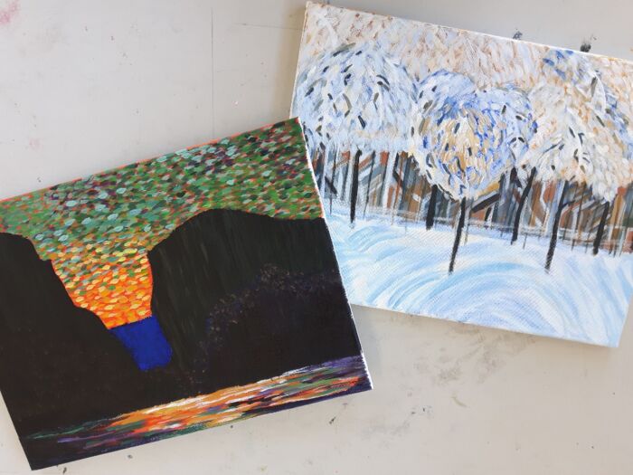 More Fun with the Group of Seven (acrylic/oil) Thursdays (1-4 pm) Sue DelBianco (Level 1+) 4 Weeks (May 29- June 19) - Image 10