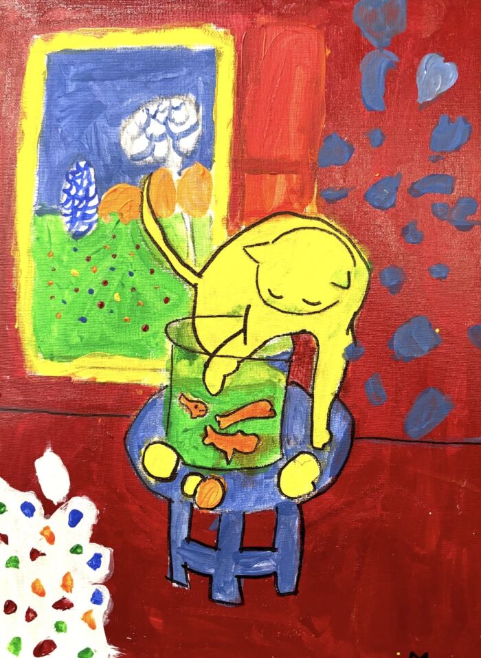Famous Paintings Summer Youth Studio (August 18-22) Laura Ruiz *5 mornings* (materials included) 10am-12pm