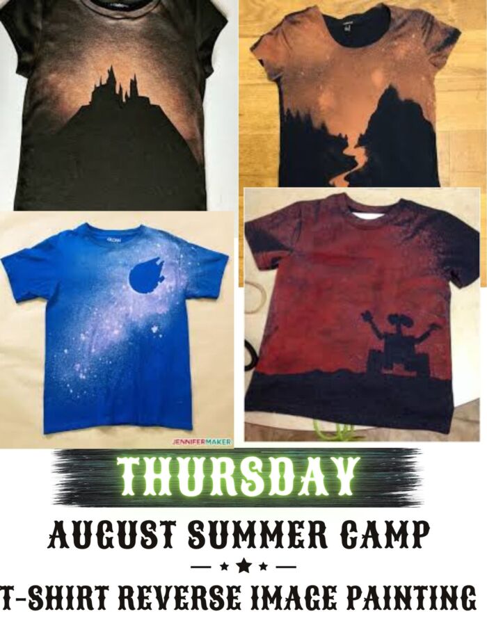 ArtSPREE Youth Studio *THURSDAY morning Aug.14* T-Shirt Mania (dyes) Julie Wurtele (materials included) 9:30am-12:30pm