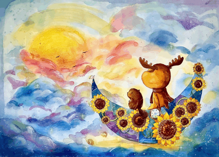 Storytelling through Watercolour / illustration (Jamie Lo) Tuesdays 6:30-9:30 pm (young adults / adults) 8 weeks (Sept.2-Oct.21)  Jamie Lo (Level 1/1+) - Image 2