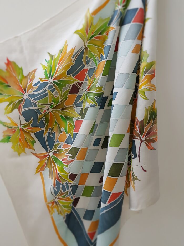 Design and Paint an Original Silk Scarf (all materials INCLUDED!) Ani Harutyunyan (Sat.Oct.18/Sun.Oct.19) all levels (Studio ONE) 10am-3pm