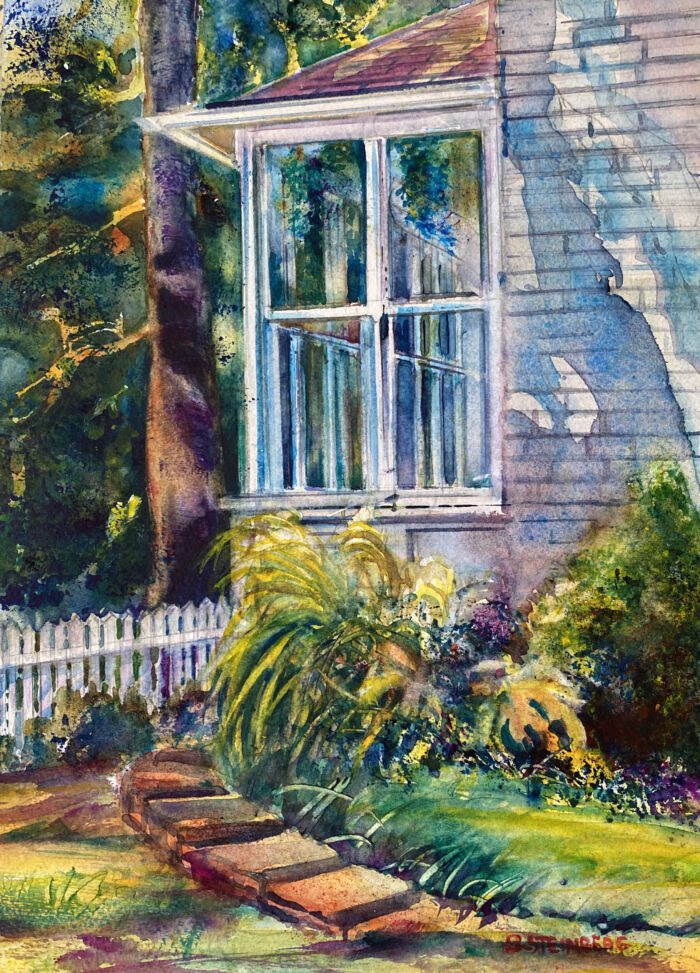 Windows on Main Street (watercolour) with Mixed Medium (Bonnie Steinberg) Sat. Oct. 25 (10 am - 4 pm) intermediate