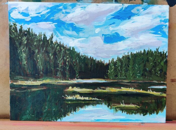 The (almost) Confident Beginner (acrylic) Tuesdays (1-4 pm) Heather de Haan (Level 2) 8 weeks (Sept.2-Oct.21) - Image 2