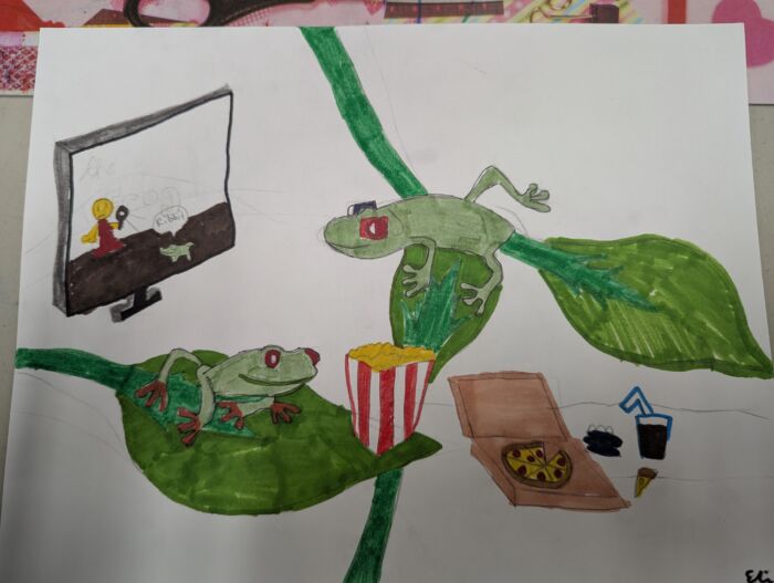 Drawing Extravaganza! (young artists) Saturdays 9:30-11 am (Julie Wurtele) * 8 WEEKS * (materials included) Oct. 18 - Dec. 13 (exhibition Dec. 20!) - Image 3