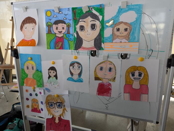 Drawing Extravaganza! (young artists) Saturdays 9:30-11 am (Julie Wurtele) * 8 WEEKS * (materials included) Oct. 18 - Dec. 13 (exhibition Dec. 20!) - Image 10