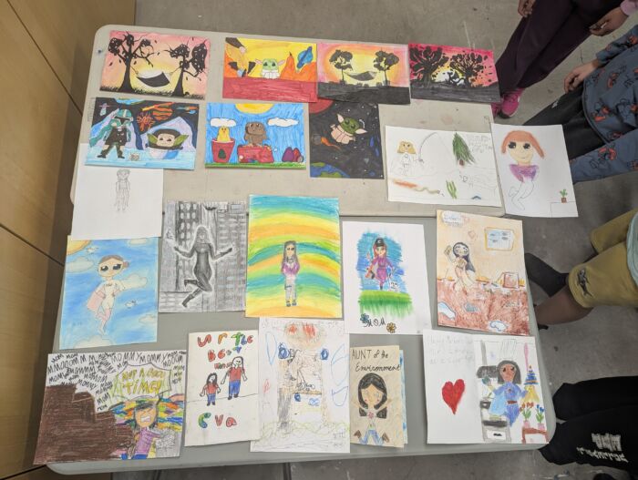 Drawing Extravaganza! (young artists) Saturdays 9:30-11 am (Julie Wurtele) * 8 WEEKS * (materials included) Oct. 18 - Dec. 13 (exhibition Dec. 20!) - Image 7