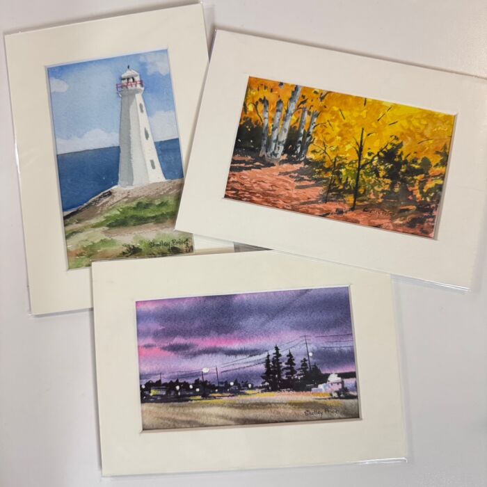 Small Landscapes (watercolour) (Mondays 9:30am-12:30pm) Shelley Prior (easy intermediate) 5 weeks (Sept.8-Oct.6) details coming...