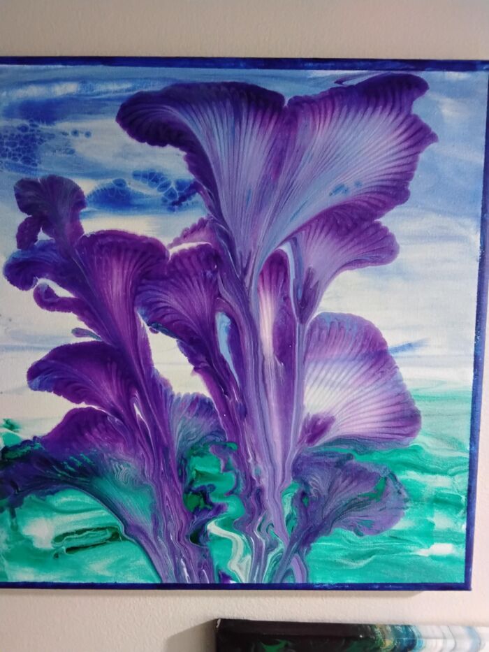 Expressive Fluid Art (acrylic) AJ Webb (Sat.Nov.22 from 10am-3pm and Sun.Nov.23 from 2-4pm) Level 1 (beginner) - Image 4