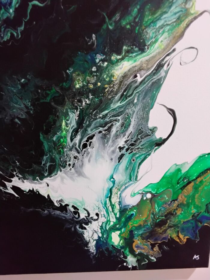 Expressive Fluid Art (acrylic) AJ Webb (Sat.Nov.22 from 10am-3pm and Sun.Nov.23 from 2-4pm) Level 1 (beginner) - Image 3