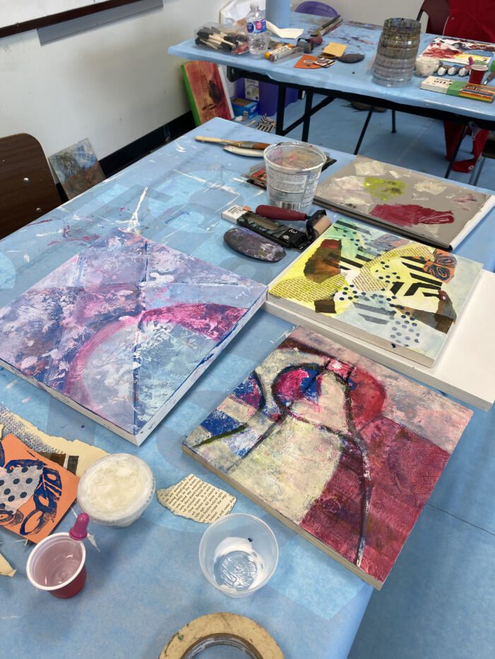 Creative Courage (all and mixed media) Stephanie Schirm (Thurs. afternoons) *TEN weeks* Oct.2-Dec.4 (1-4pm) Level 2