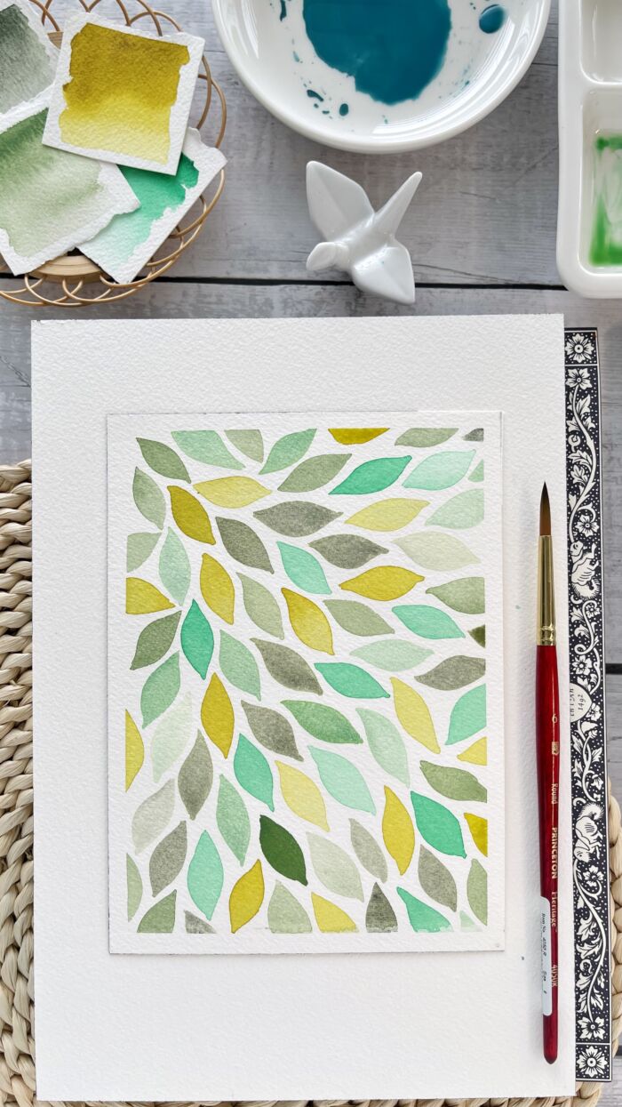 Relax & Flow: Watercolor Patterns For Calm & Creativity *professional grade paper provided* (all artists welcome) with Pooja Kenjale-Umrani (Sunday, August 10) 1-4 p.m. (Studio ONE) - Image 6