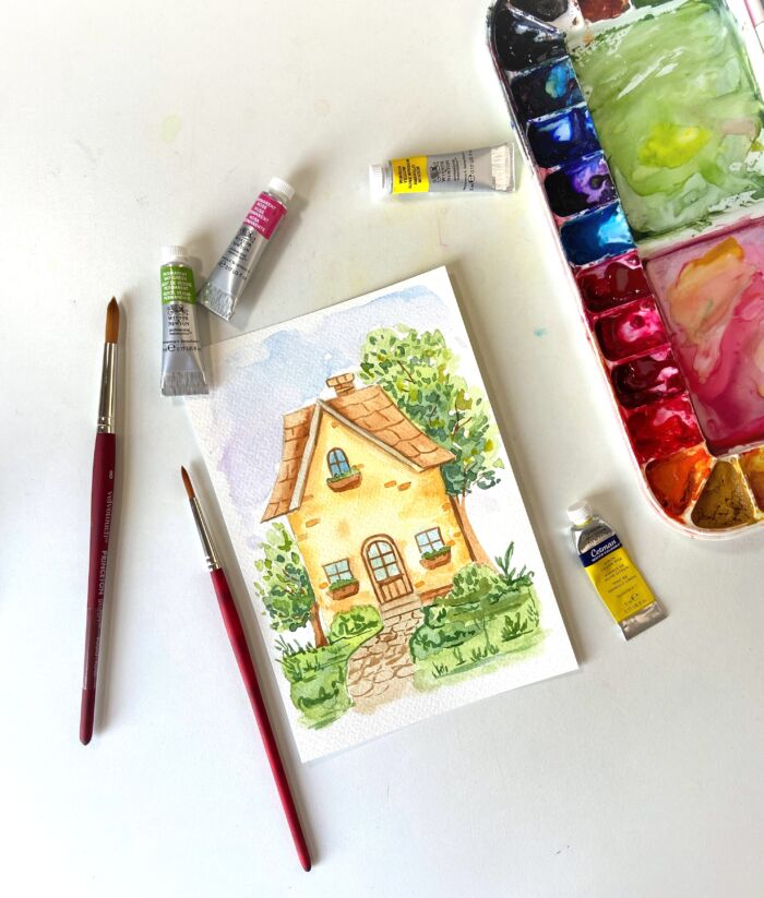 Summer Studio: Watercolour "Buffet" with Disha Sharma (July 28-31) 10 am-12 noon (Studio ONE) - Image 2
