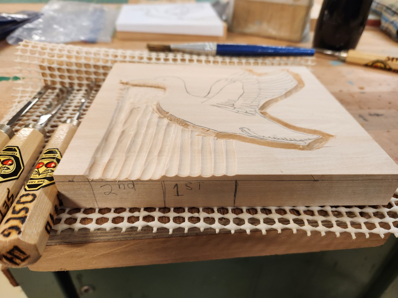 *WINTER* Beginner Woodcarving with Tim Higham et al (Wednesday Afternoons 1:30-3:30 pm) Materials Included (Level 1) 4 weeks (Jan.7-28) - Image 5