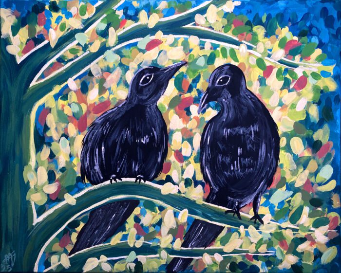 Friday Friends 'n Family PAINT NIGHT (Branching Out) Maia Lee-Thomas (Fri. Oct.3) 7-9:30 pm *Materials Included*