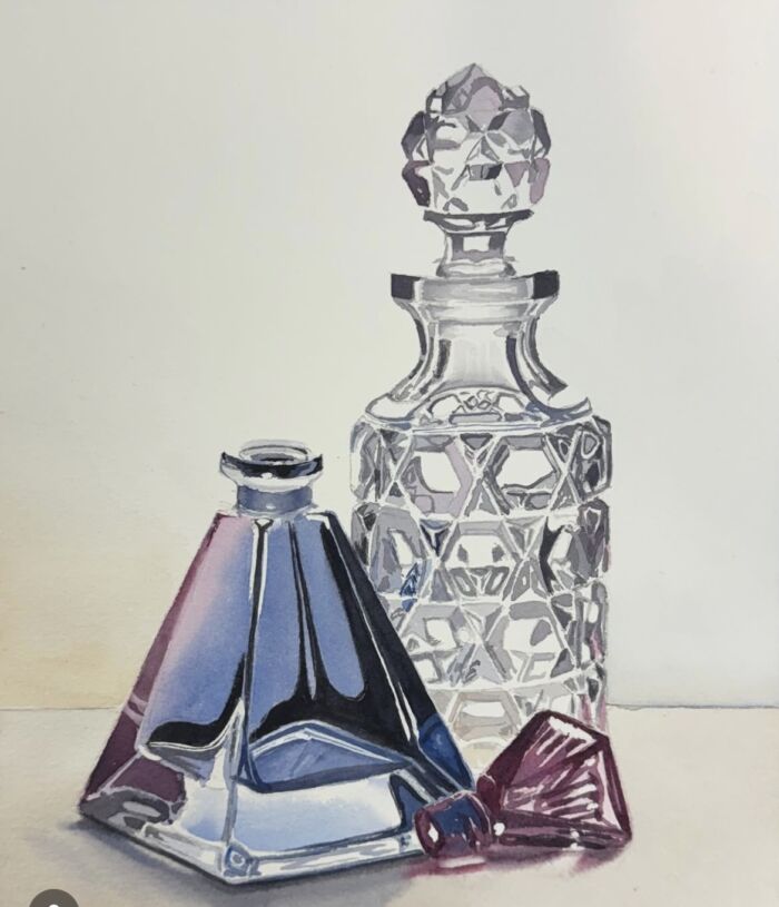 Sparkle and Shine (watercolour) Mondays 1-4 pm (Shelley Prior) intermediate (6 weeks) Nov.3-Dec.8 - Image 2
