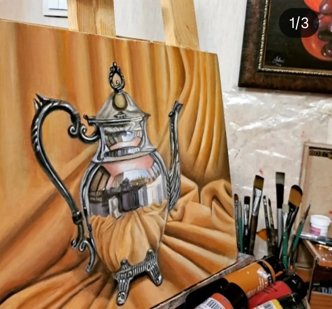 *LATE FALL* Focused Mentoring in Hyper Realism (acrylic, oil, guache) (Thursdays 9:30 am-12:30 pm) Mehrzad Jaberi (Level 2) 6 weeks (Nov.6-Dec.11)
