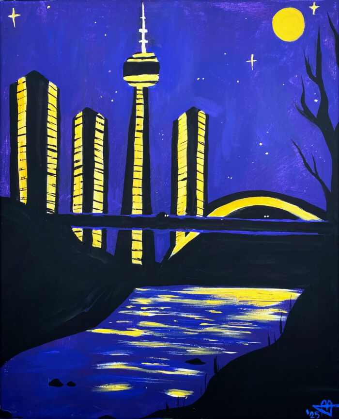 Friday Friends 'n Family PAINT NIGHT (Skyline) Maia Lee-Thomas (Fri. Oct.17) 7-9:30 pm *Materials Included*