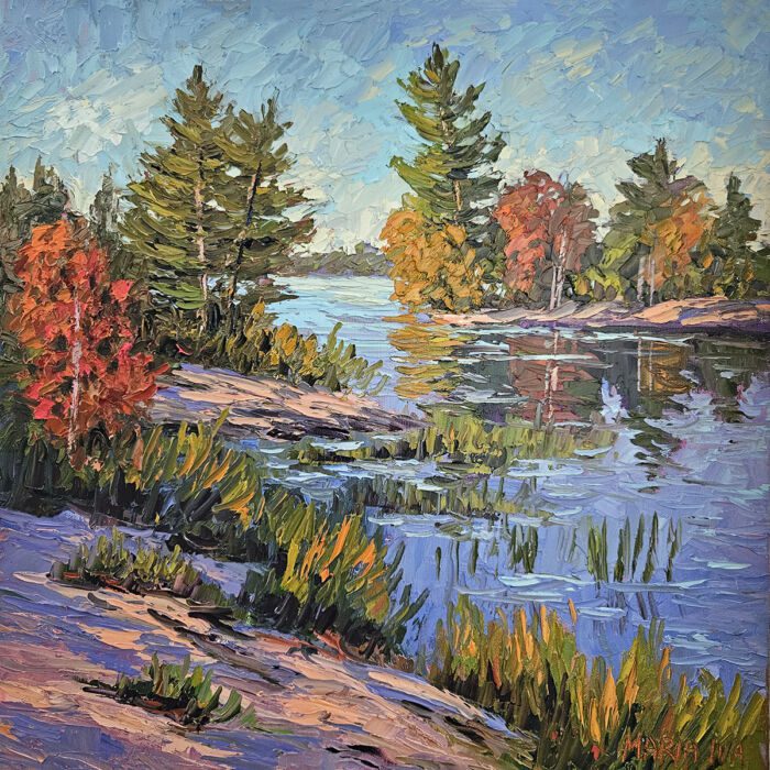 Impressionistic Fall Landscape in Oil with a Palette Knife (Maria Iva) Oct. 5 (10am-3pm) Studio One