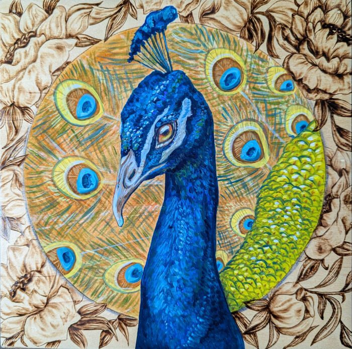 Beautiful Birds and Butterflies (acrylic) Mondays (6-9 pm) Megan Hazen (beginner) *LATE FALL* Nov.3-Dec.8 (young adults / adults) 6 weeks - Image 4