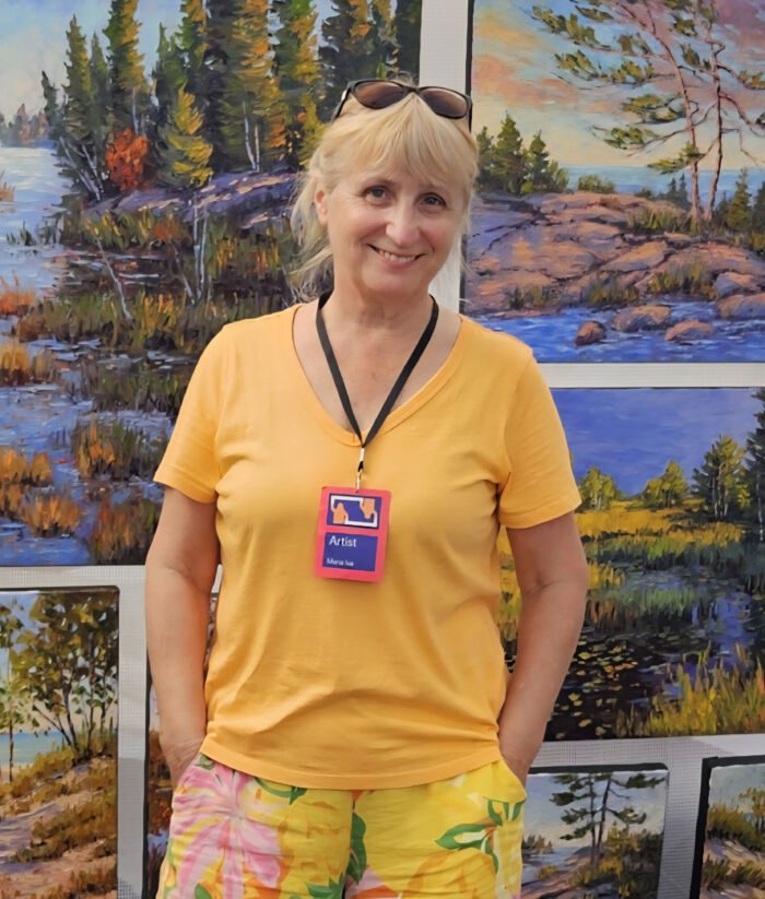 Impressionistic Fall Landscape in Oil with a Palette Knife (Maria Iva) Oct. 5 (10am-3pm) Studio One - Image 2
