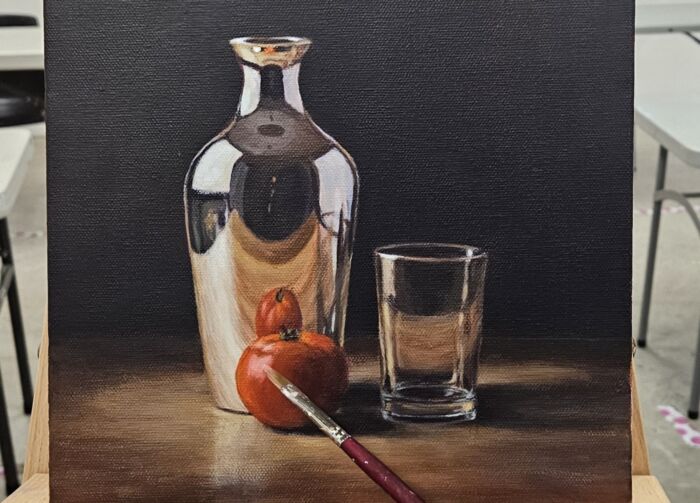*WINTER* Realism with Mehrzad Jaberi (acrylic / oil with gouache) Level 2 (Thursdays 9:30 am-12:30 pm) 8 weeks (Jan.8-Feb.26) - Image 2