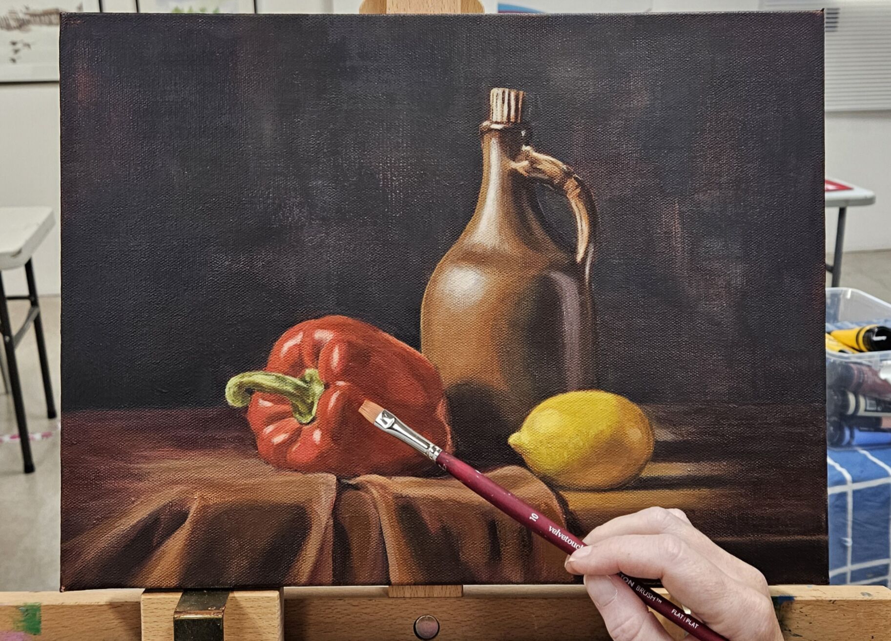 *WINTER* Realism with Mehrzad Jaberi (acrylic / oil with gouache) Level 2 (Thursdays 9:30 am-12:30 pm) 8 weeks (Jan.8-Feb.26) - Image 4