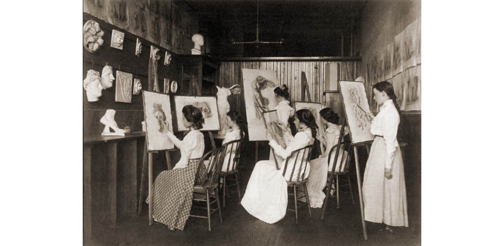 *WINTER* Eight Women Eight Artists (acrylic / mixed media) with Stephanie Schirm (Thursday mornings) 9:30 am-12:30 pm (8 weeks) Jan.8-Feb.26