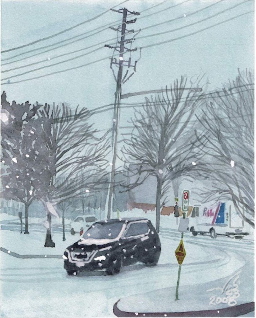 *WINTER* Beginner Watercolour with David Foster  (8 weeks) Tuesday EVE (6-9 pm) Level 1 (Jan.6-Feb.24) - Image 4