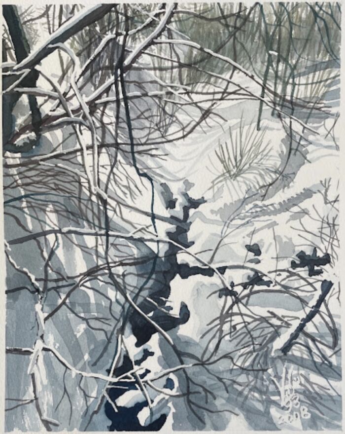 *WINTER* Beginner Watercolour with David Foster  (8 weeks) Tuesday EVE (6-9 pm) Level 1 (Jan.6-Feb.24)