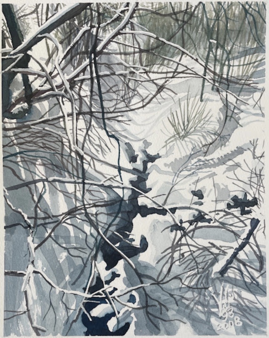 *WINTER* Beginner Watercolour with David Foster  (8 weeks) Tuesday EVE (6-9 pm) Level 1 (Jan.6-Feb.24)