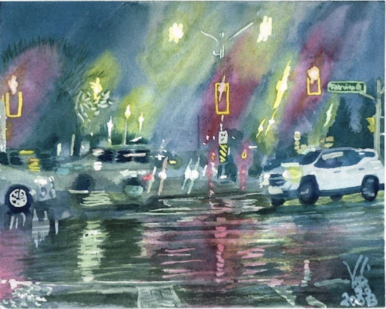 *WINTER* Beginner Watercolour with David Foster  (8 weeks) Tuesday EVE (6-9 pm) Level 1 (Jan.6-Feb.24) - Image 8