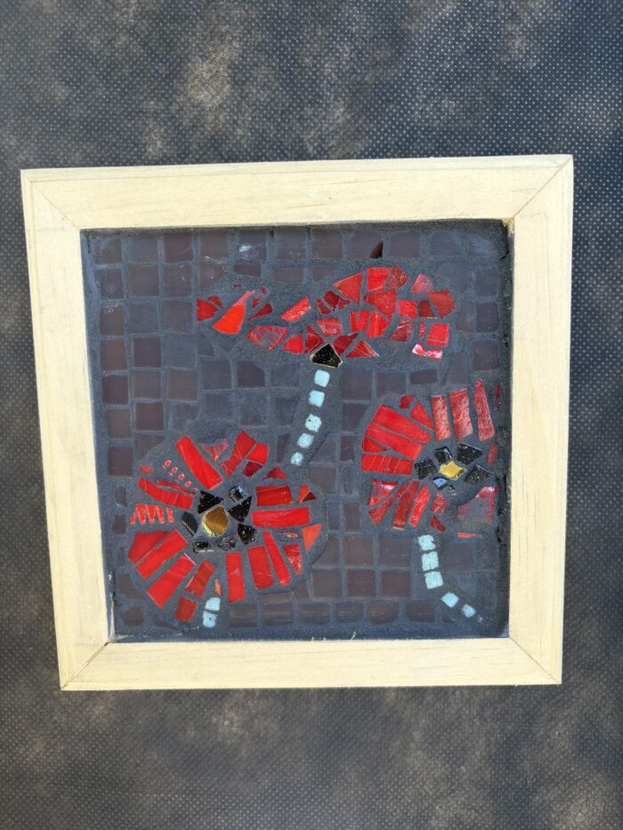 Mosaic Poppies *MATERIALS INCLUDED* (Elena Martoglio) Sunday Nov. 9 (1-4 p.m.) No experience required! - Image 3