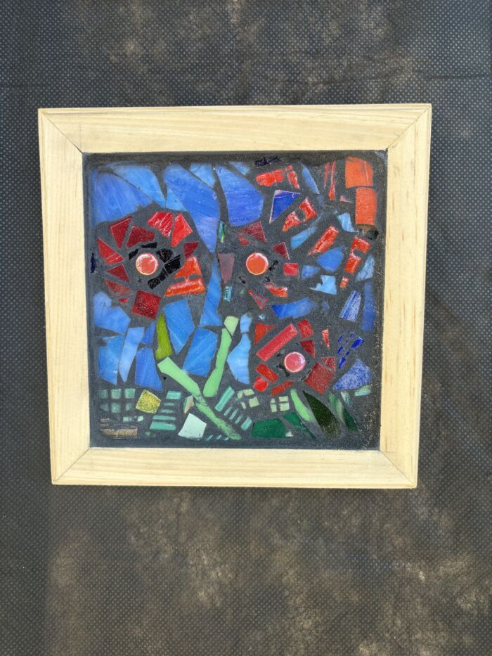 Mosaic Poppies *MATERIALS INCLUDED* (Elena Martoglio) Sunday Nov. 9 (1-4 p.m.) No experience required! - Image 2