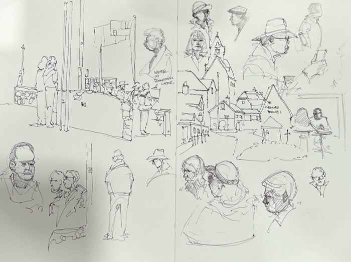 *WINTER* Draw Whatever you See (then add a bit of colour) with Robin Mitchell (Monday mornings) 9:30 am-12:30 pm) (Level 1-BEGINNER!) 8 weeks (Jan.5-Mar.2) - Image 2