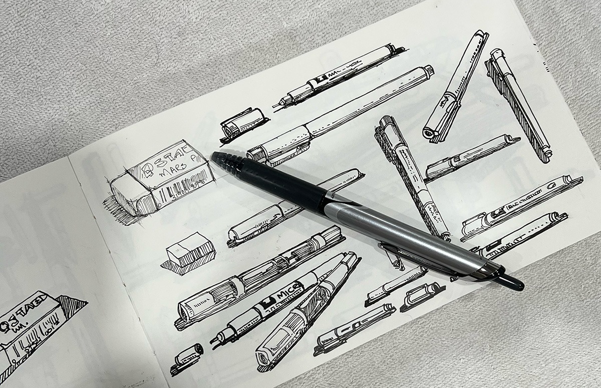 *WINTER* Draw Whatever you See (then add a bit of colour) with Robin Mitchell (Monday mornings) 9:30 am-12:30 pm) (Level 1-BEGINNER!) 8 weeks (Jan.5-Mar.2) - Image 4