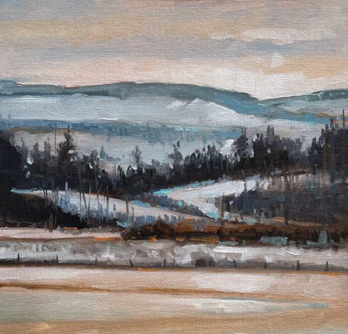 *WINTER* Painting Winter (acrylic/oil) with  Robin Mitchell (Thursday afternoons) 1-4  pm (Level 2-3) 8 Weeks (Jan.8-Feb.26)
