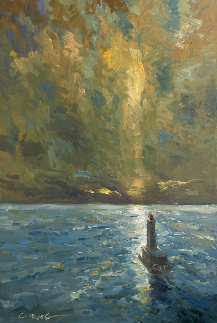 *WINTER* Painting Poetic Landscape (oil / acrylic) with Peter Cheung (Wednesday EVE) 6:30-9:30 pm (Level 2 and up) 4 weeks (Jan.7-28) - Image 2