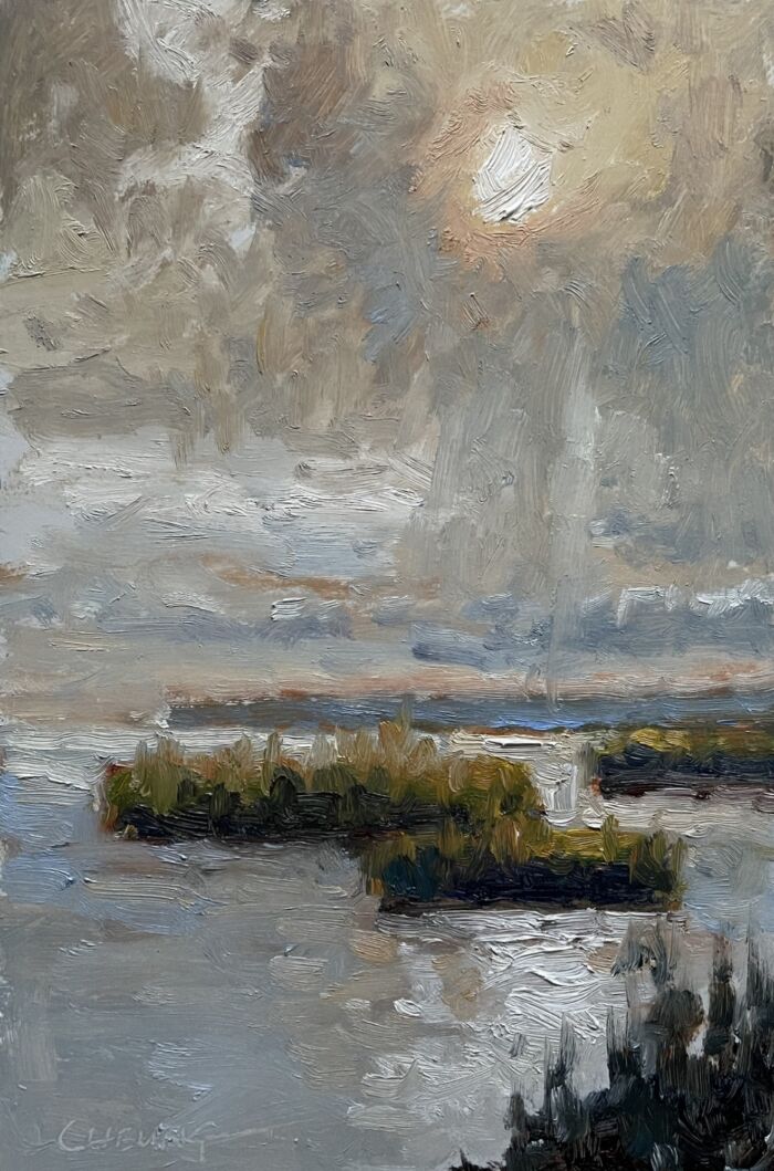 *WINTER* Painting Poetic Landscape (oil / acrylic) with Peter Cheung (Wednesday EVE) 6:30-9:30 pm (Level 2 and up) 4 weeks (Jan.7-28) - Image 3