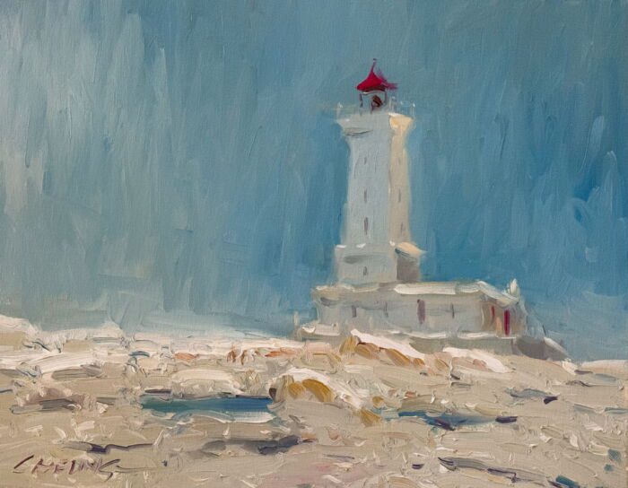 *WINTER* Painting Poetic Landscape (oil / acrylic) with Peter Cheung (Wednesday EVE) 6:30-9:30 pm (Level 2 and up) 4 weeks (Jan.7-28) - Image 4